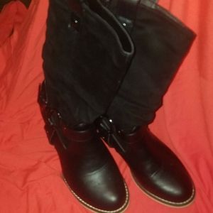 EUC--Refresh biker boots